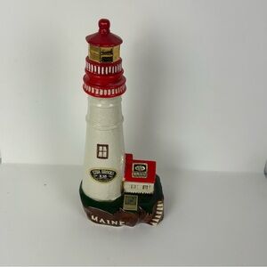 1971 Ezra Brooks 12-Year Kentucky Bourbon Decanter – Lighthouse “Maine” Edition